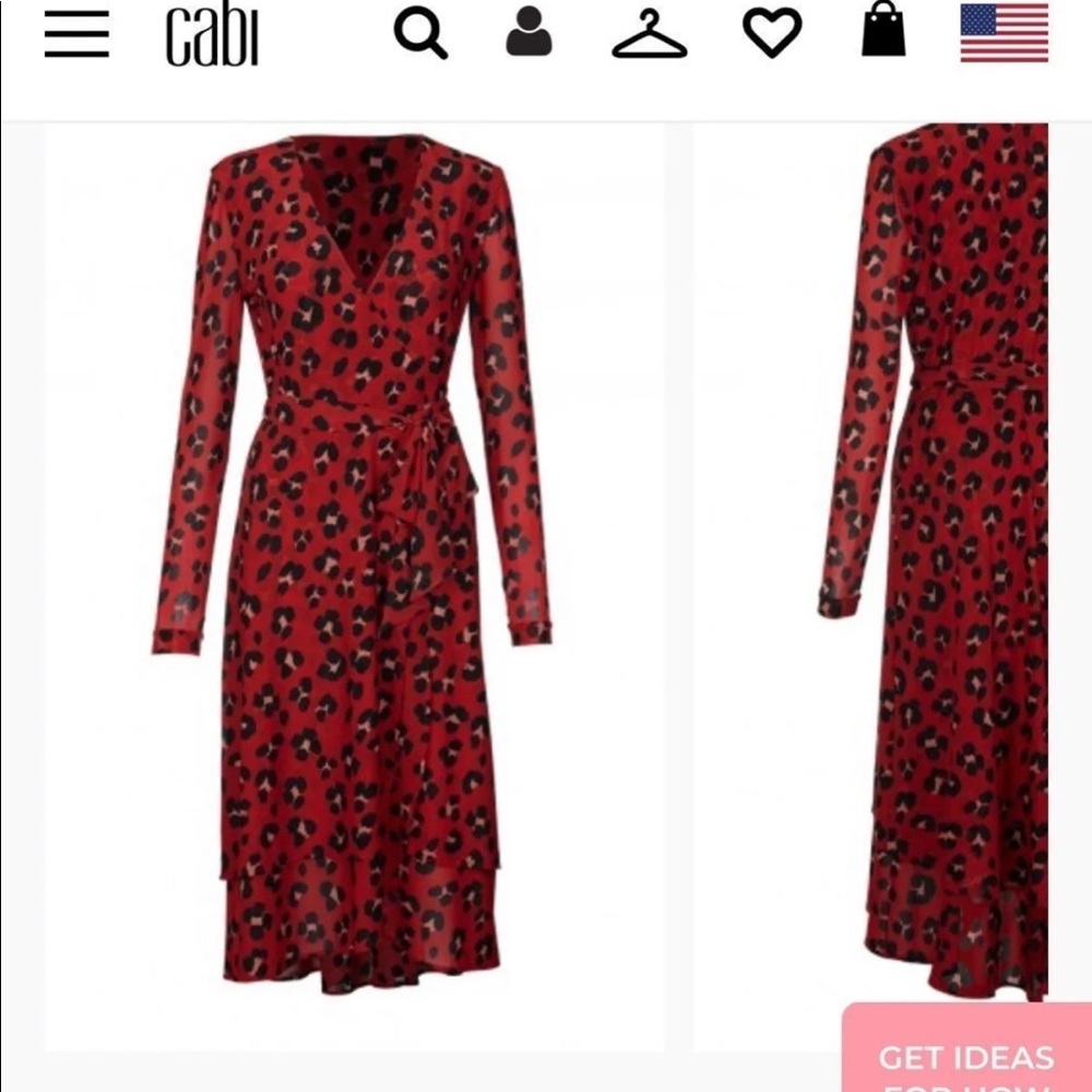 NWT Cabi siren dress spring 2020